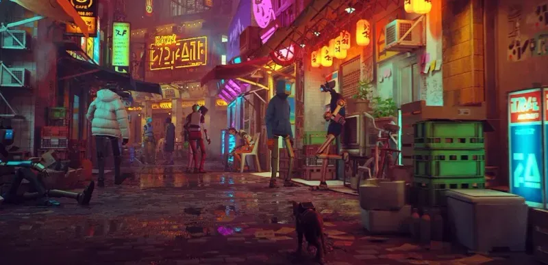Futuristic Game World
